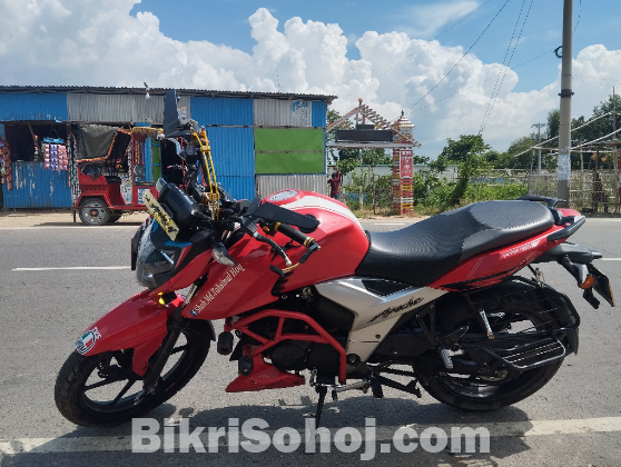 TVS Apache RTR 160 4v exconnect ABS 2024